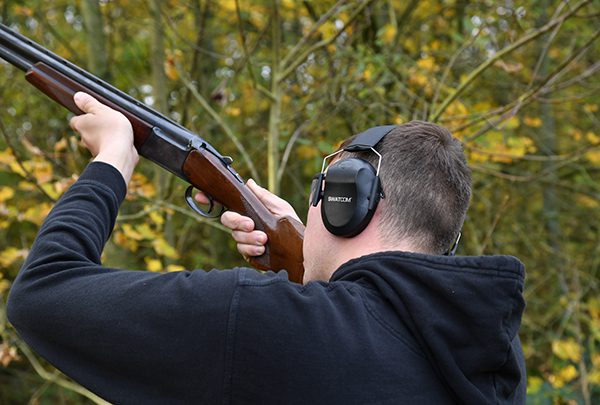 Shotgun Clay Shooting Hunting Rifle Range Compact Pocket Ear Muffs Defenders 