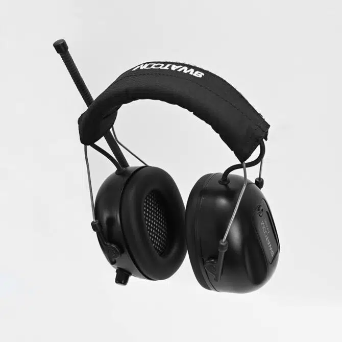 SWATCOM FM Radio Ear Defenders