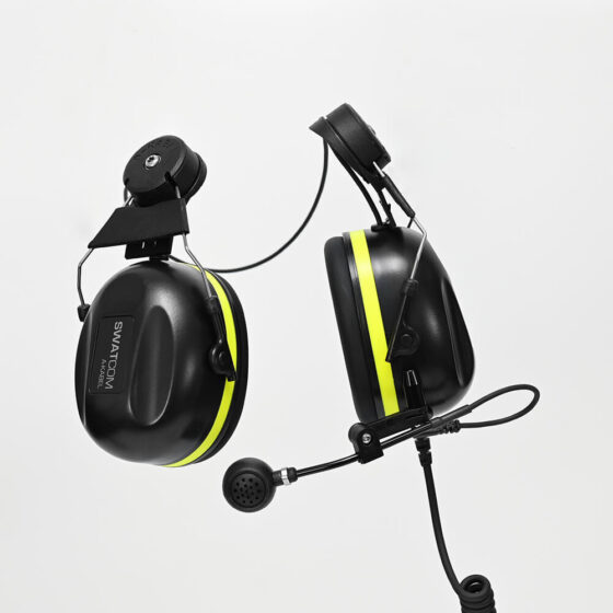 A-KABEL Ex Noise Cancelling Headset for SWATCOM DX (Helmet Attached)