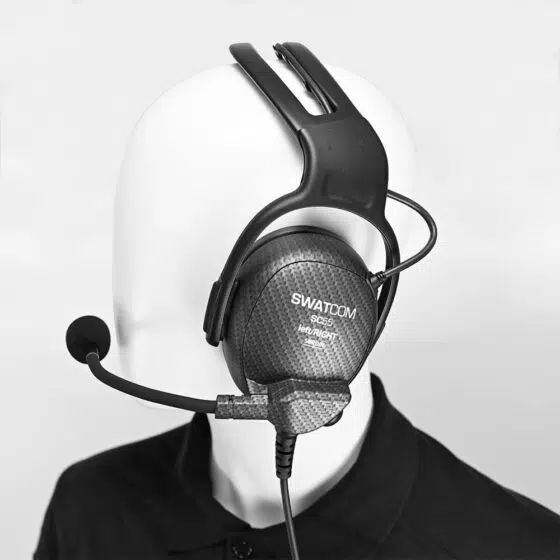 SWATCOM SC55 CC Passive Noise-Cancelling Headband Headset