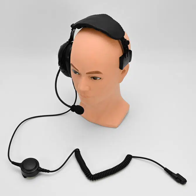 SWATCOM SC36 Heavy Duty Single Sided Headset with Boom mic - Image 6
