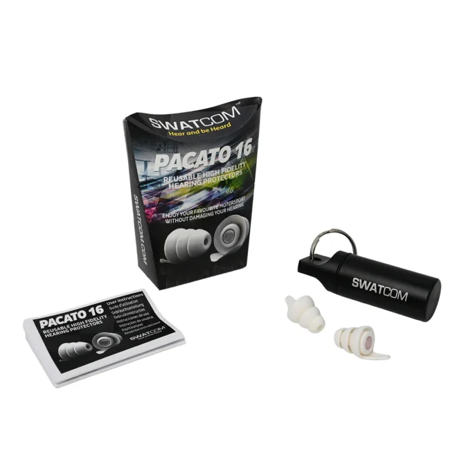 SWATCOM Pacato Reusable High Fidelity Hearing Protectors - Image 2