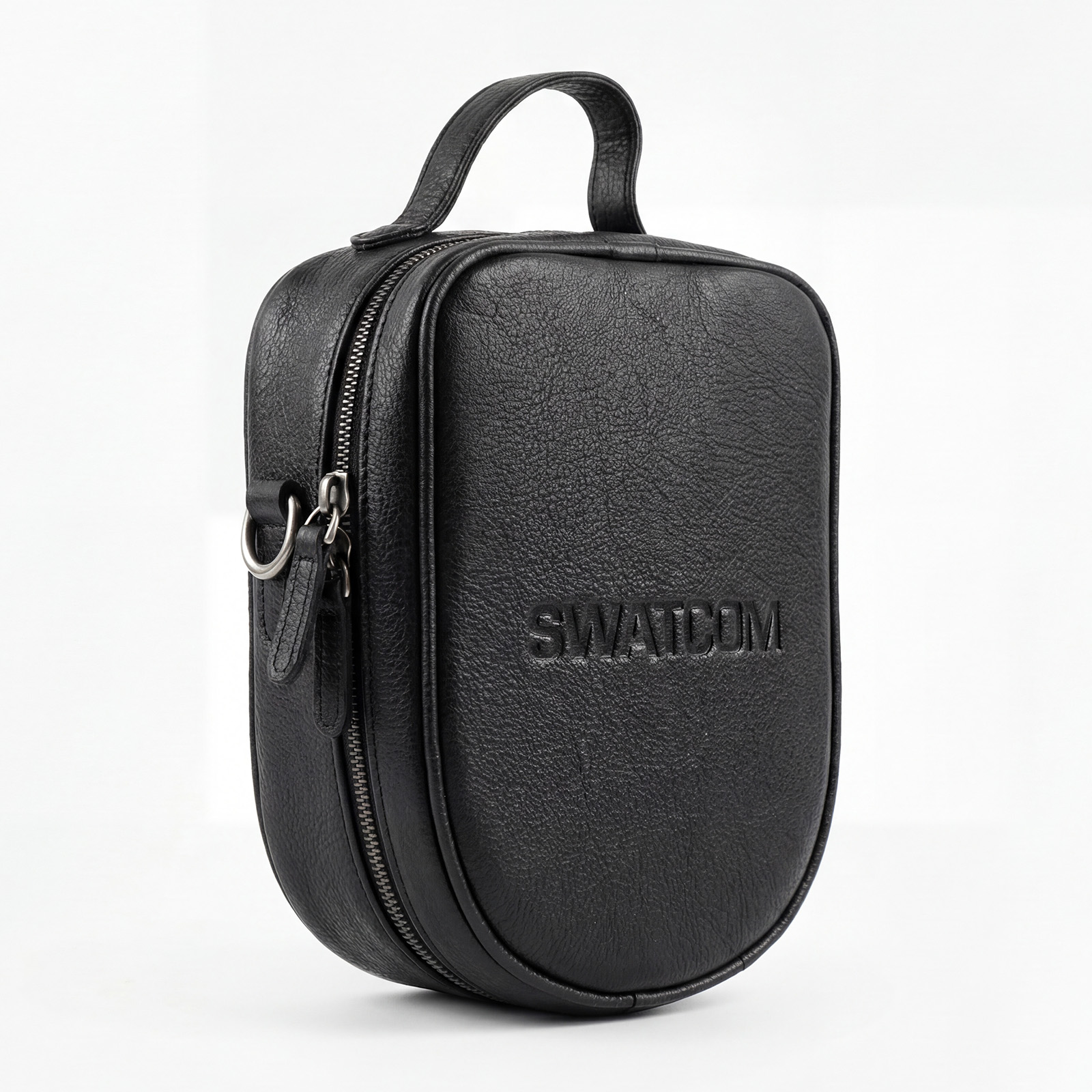 SWATCOM Luxury Leather Headset Bag - Image 2