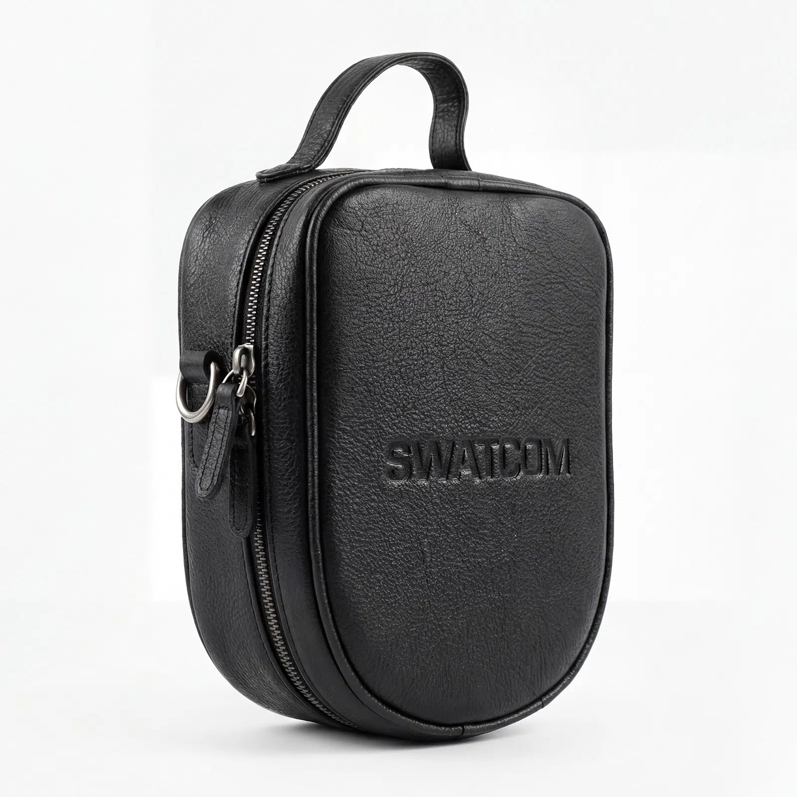 SWATCOM Luxury Leather Headset Bag - Image 2