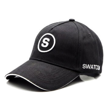 SWATCOM Black Shooting Baseball Cap