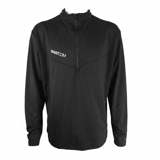 SWATCOM Mens Quarterzip - Black