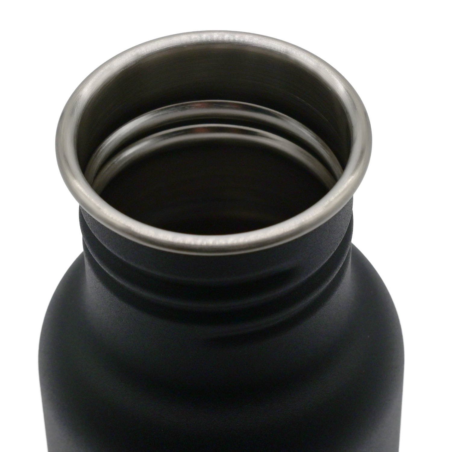 SWATCOM Klean Kanteen Black Single Wall Bottle with Flip Seal Sports Cap 523ml - Image 4