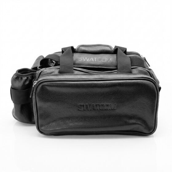 SWATCOM Luxury Leather Medium Range Bag NEW 01